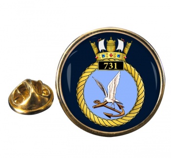 731 Naval Air Squadron (Royal Navy) Round Pin Badge