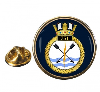 751 Naval Air Squadron (Royal Navy) Round Pin Badge