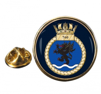 760 Naval Air Squadron (Royal Navy) Round Pin Badge