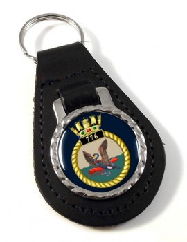 776 Naval Air Squadron (Royal Navy) Leather Key Fob