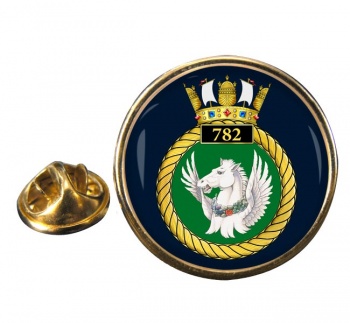 782 Naval Air Squadron (Royal Navy) Round Pin Badge