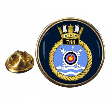 788 Naval Air Squadron (Royal Navy) Round Pin Badge