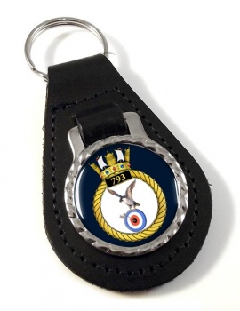 793 Naval Air Squadron (Royal Navy) Leather Key Fob