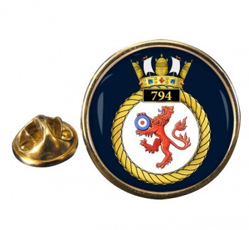 794 Naval Air Squadron (Royal Navy) Round Pin Badge