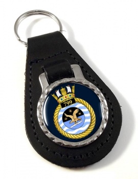 799 Naval Air Squadron (Royal Navy) Leather Key Fob