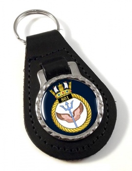 801 Naval Air Squadron (Royal Navy) Leather Key Fob