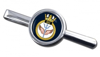 801 Naval Air Squadron (Royal Navy) Round Tie Clip