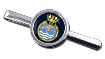 802 Naval Air Squadron (Royal Navy) Round Tie Clip