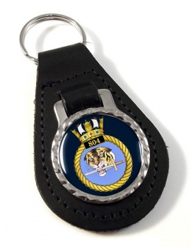 804 Naval Air Squadron (Royal Navy) Leather Key Fob