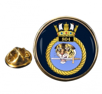 804 Naval Air Squadron (Royal Navy) Round Pin Badge