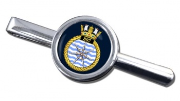 807 Naval Air Squadron (Royal Navy) Round Tie Clip