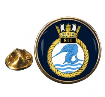 811 Naval Air Squadron (Royal Navy) Round Pin Badge