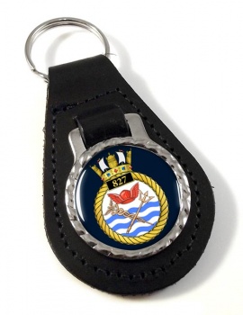 827 Naval Air Squadron (Royal Navy) Leather Key Fob