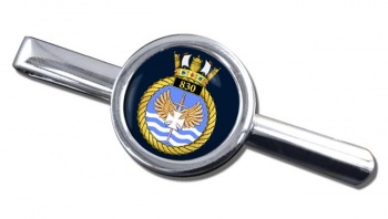 830 Naval Air Squadron (Royal Navy) Round Tie Clip