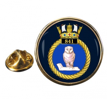 841 Naval Air Squadron (Royal Navy) Round Pin Badge