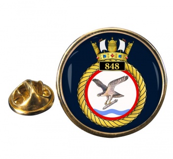 848 Naval Air Squadron (Royal Navy) Round Pin Badge