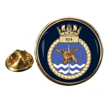854 Naval Air Squadron (Royal Navy) Round Pin Badge