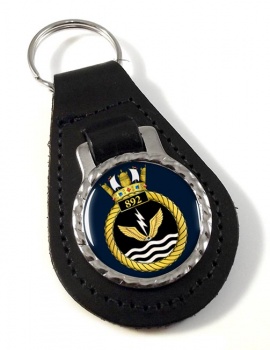 892 Naval Air Squadron (Royal Navy) Leather Key Fob