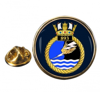 893 Naval Air Squadron (Royal Navy) Round Pin Badge