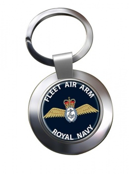 Fleet Air Arm Wings (Royal Navy) Chrome Key Ring