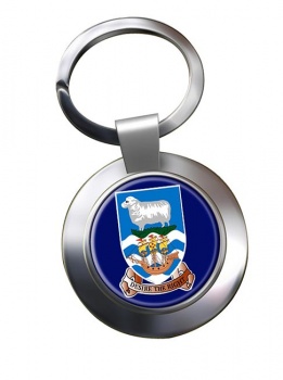 Falkland Islands Metal Key Ring