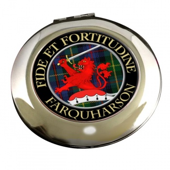 Farquharson Scottish Clan Chrome Mirror