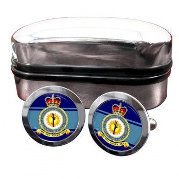 Far East Communications Squadron (Royal Air Force) Round Cufflinks
