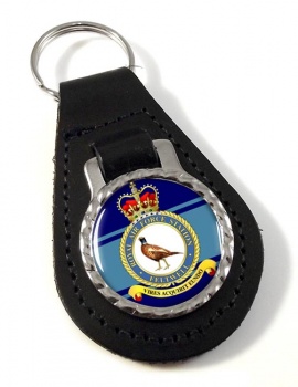 RAF Station Feltwell Leather Key RAF Station Fob