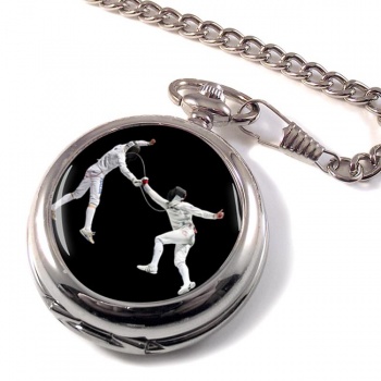 Fencing Pocket Watch