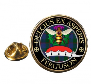 Ferguson Scottish Clan Round Pin Badge