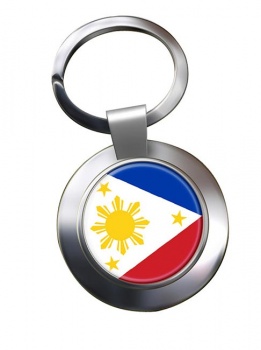 Philippines Pilipinas Metal Key Ring