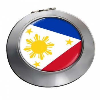 Philippines Pilipinas Round Mirror
