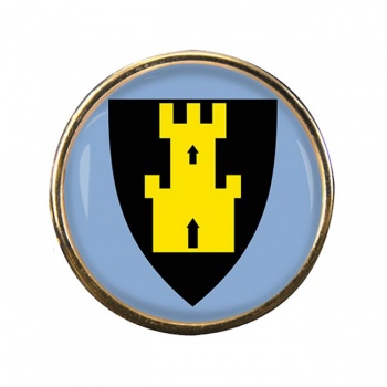 Finnmark (Norway) Round Pin Badge
