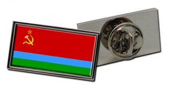 Karelo-Finnish Soviet Flag Pin Badge
