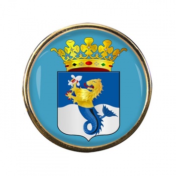 Flevoland (Netherlands) Round Pin Badge