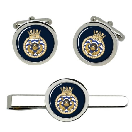Fleet Diving Squadron, Royal Navy Cufflink and Tie Clip Set
