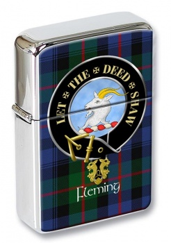 Fleming Scottish Clan Flip Top Lighter
