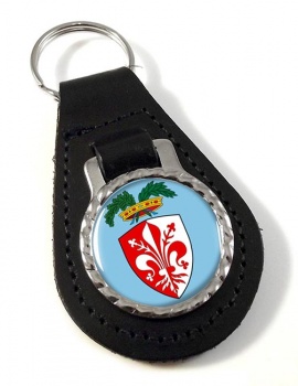 Florence Firenze (Italy) Leather Key Fob