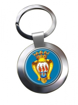 Foggia (Italy) Metal Key Ring