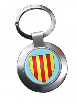 Foix (France) Metal Key Ring