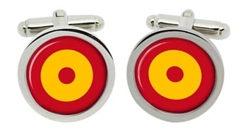 Ejército del Aire Roundel (Spanish Air Force) Cufflinks in Box