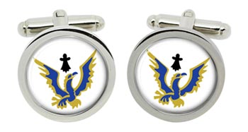 Escadrille 57 Mouette (French Air Force) Cufflinks in Box