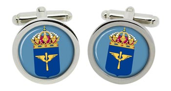 Flygvapnet (Swedish Air Force) Cufflinks in Box