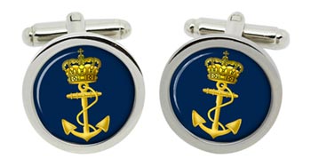 Royal Danish Navy (Kongelige Danske S�v�rnet) Cufflinks in Box