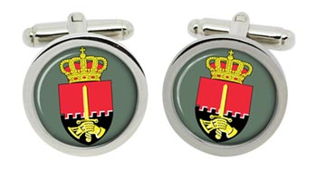 Belgian Armed Forces (Composante terre) Cufflinks in Box