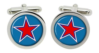 Russian Roundel Cufflinks in Box