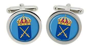 Swedish Army (Svenska armén) Cufflinks in Box
