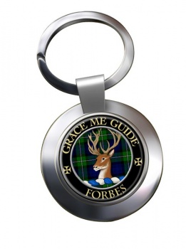 Forbes Scottish Clan Chrome Key Ring