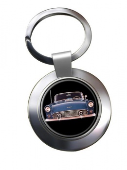 1955 Ford Thunderbird Chrome Key Ring