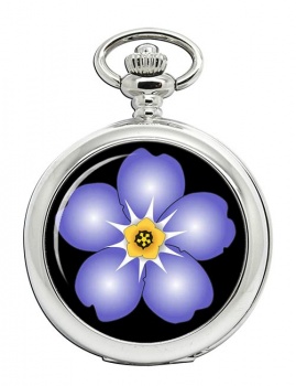 Forget-me-not Pocket Watch